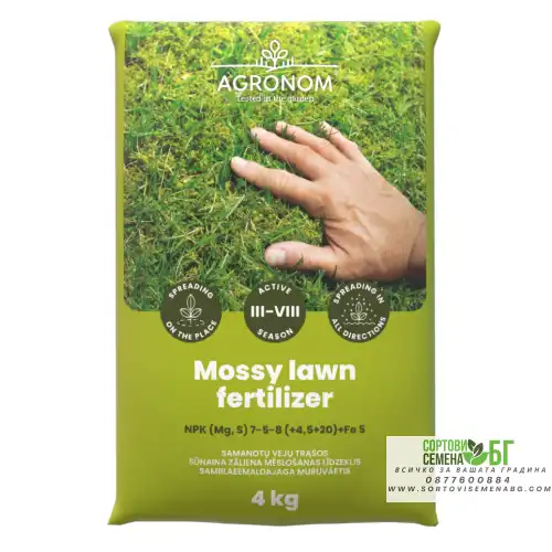 Тор за премахване на мъх в тревните площи / Mossy Lawn Fertilizer Тор за премахване на мъх в тревните площи / Mossy Lawn Fertilizer