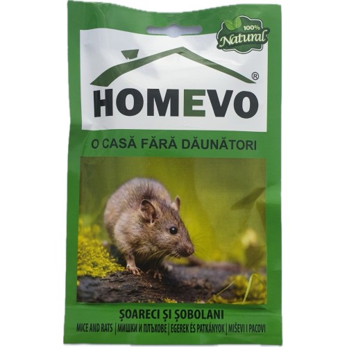 100% Натурален препарат за борба с Мишки и Плъхове Homevo