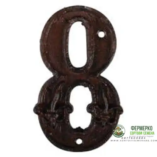 Чугунена цифра 8