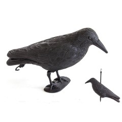 Стоящ гарван за отблъскване на птици - 38 х 20 см
