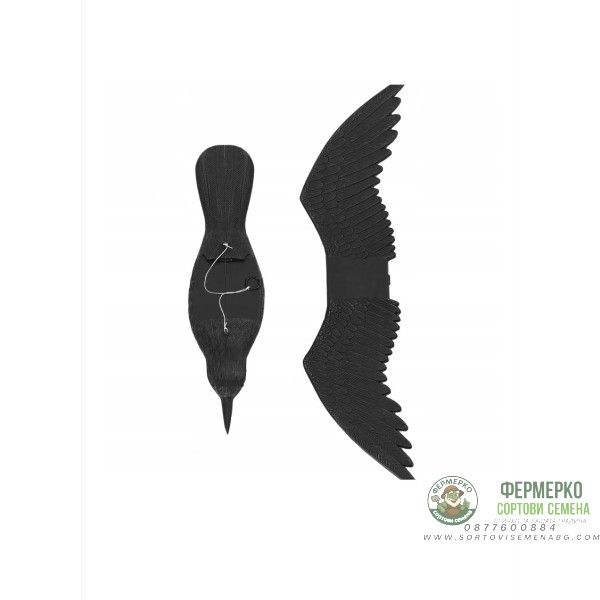 Висящ гарван за отблъскване на птици 40 х 57 см