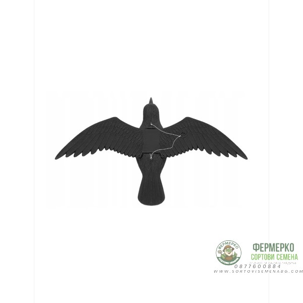 Висящ гарван за отблъскване на птици 40 х 57 см