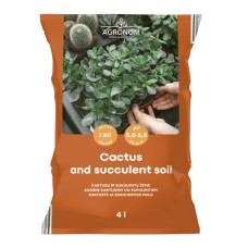Почвен субстрат за кактуси и сукуленти Cactus soil - 4 л