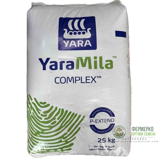 Комплексен тор YaraMila Complex 12-11-18 + Mg + S + микроелементи