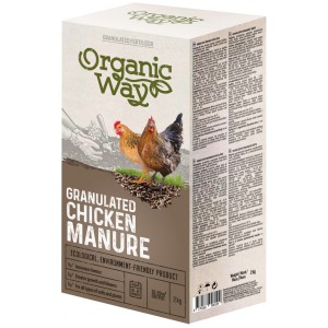 Органична гранулирана пилешка тор / Chicken manure - 2 кг