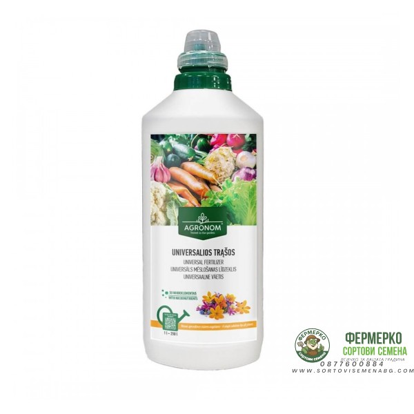 Течна тор Универсална NPK (7-5-6) - 1 л