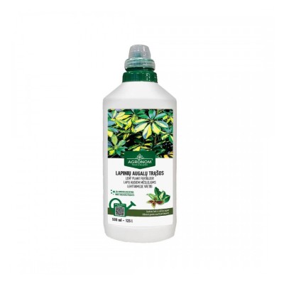 Течна тор за Листнодекоративни растения NPK (10-2-5) - 500 мл