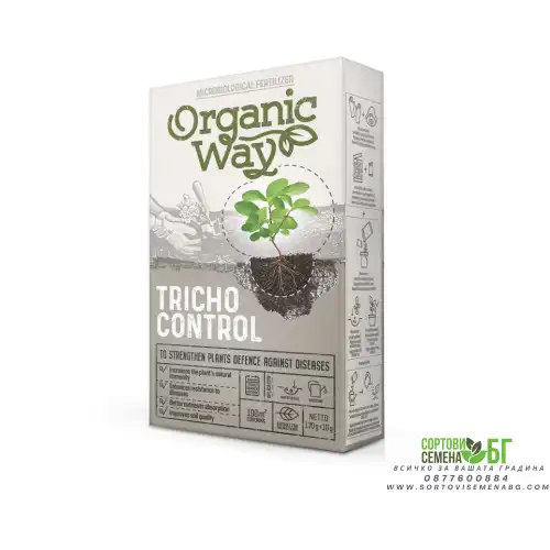Триходерма (Tricho control) - Микробиологичен продукт за повишаване устойчивостта от вредните организми 180 гр Триходерма (Tricho control) - Микробиологичен продукт за повишаване устойчивостта от вредните организми 180 гр
