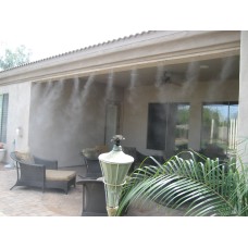 НОВО Система за охлаждане (водна мъгла) - 7,5м, 5 бр. ПОДВИЖНИ месингови дюзи