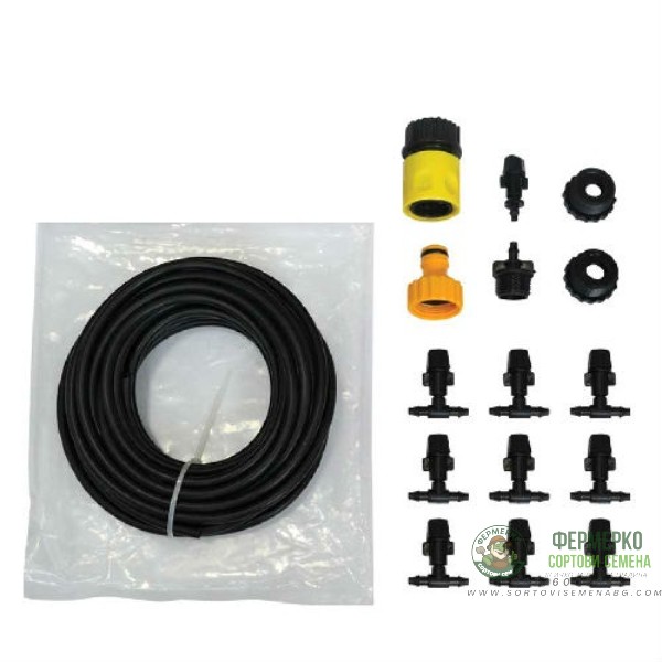 Система за охлаждане с водна мъгла (мъглуване) – 10 м - 10 дюзи