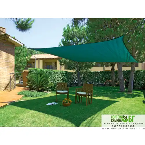 Градинска тента - зелена Градинска тента - зелена