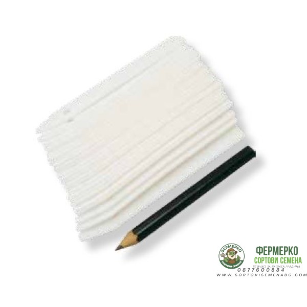 Табелка за маркиране с молив