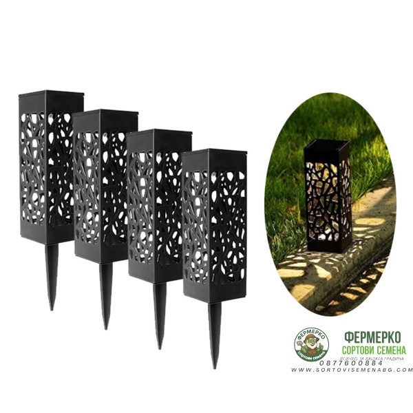 LED соларен фенер за земя WEB