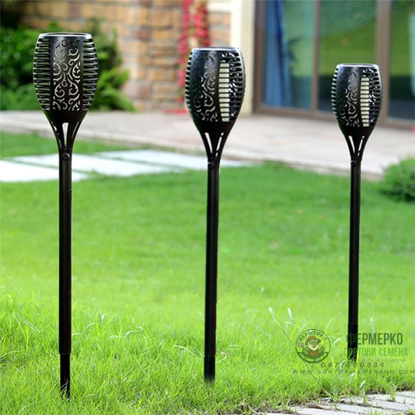 LED соларен фенер за градина KEIS 0.7W IP65 3000K