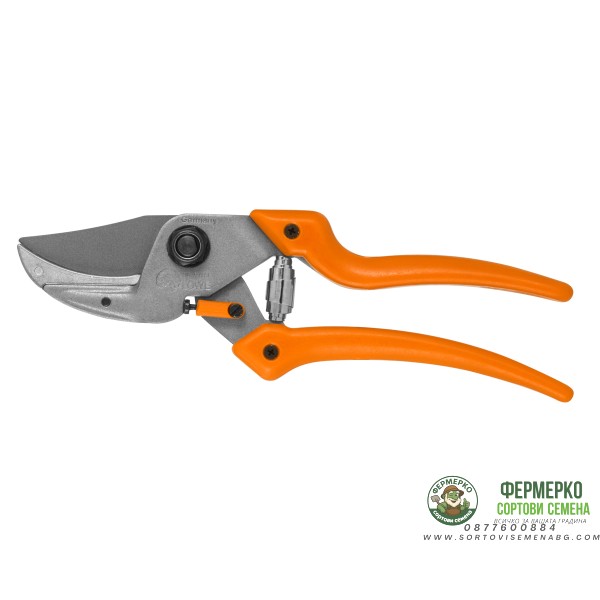 Овощарска ножица с извито острие и с извита ръкохватка (тип секатор) LOWE 8