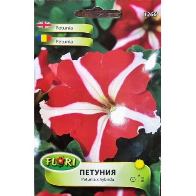 Петуния Червена звезда / Petunia x hybrida