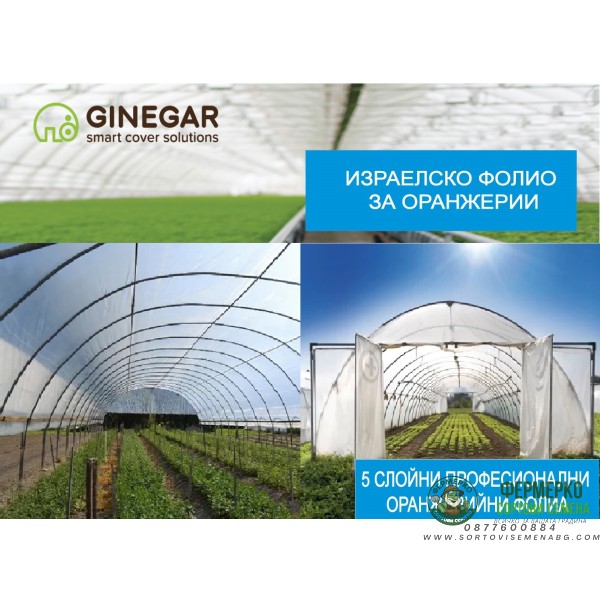 Полиетилен - 180 mic +AF(анти капка), Многослоен израелски за оранжерии от Ginegar