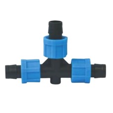 Тройник за лентов капков маркуч Ø17 мм