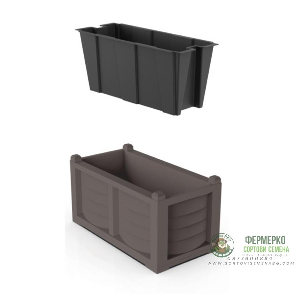 Кашпа + вътрешна саксия Комплект Аредо Kit Areddo