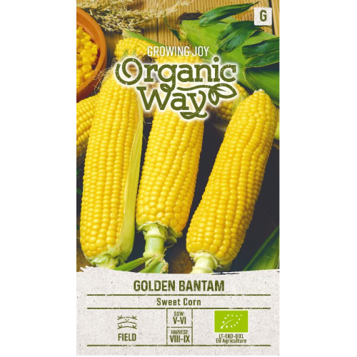 Органик Царевица Сладка Голдън Бантам / Golden Bantam