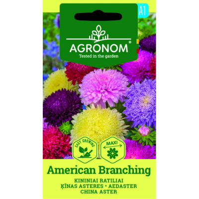 Астри Микс Американ Брънчинг / Callistephus chinensis (L.) Ness American branching