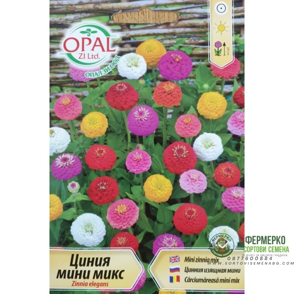 Циния мини микс