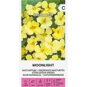 Латинка Лунна светлина / Tropaeolum nanum