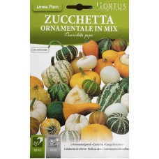 Декоративни тиквички микс - кратунки Zucchetta Ornamentale in mix