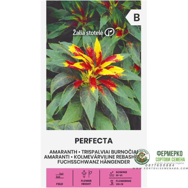 Амарант (Щир) Perfecta Amaranthus gangeticus L