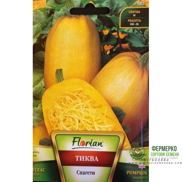 Тикви спагети