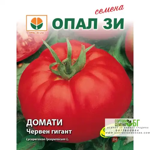 Домат Червен гигант - Български сорт Домат Червен гигант - Български сорт