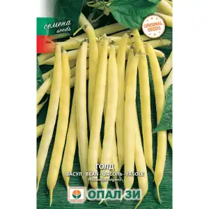 Фасул Голд - жълт, кръгъл, нисък