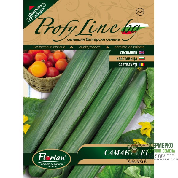 Краставици Саманта F1 - НОВ СОРТ