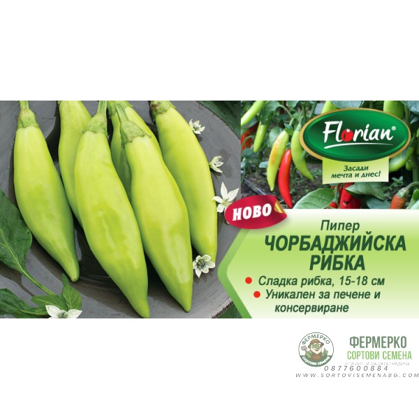 Чорбаджийски рибки - нов сорт