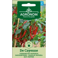 Кайен пипер (много лют) De Cayenne - Семена от Seklos