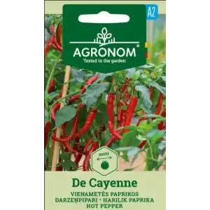 Кайен пипер (много лют) / De Cayenne - Семена от Seklos