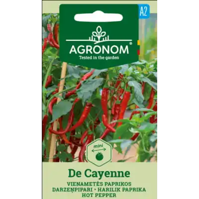 Кайен пипер (много лют) / De Cayenne - Семена от Seklos