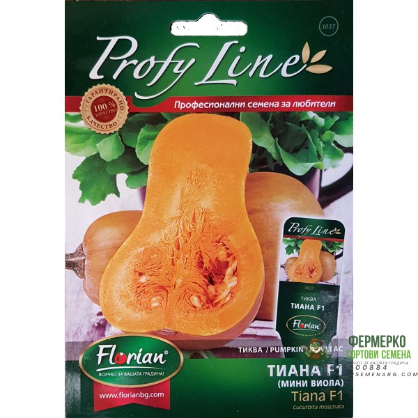 Тиква Тиана F1 (мини виола)