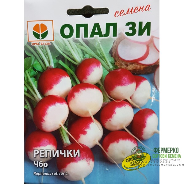 Репички ЧБО (червени с бели опашки)