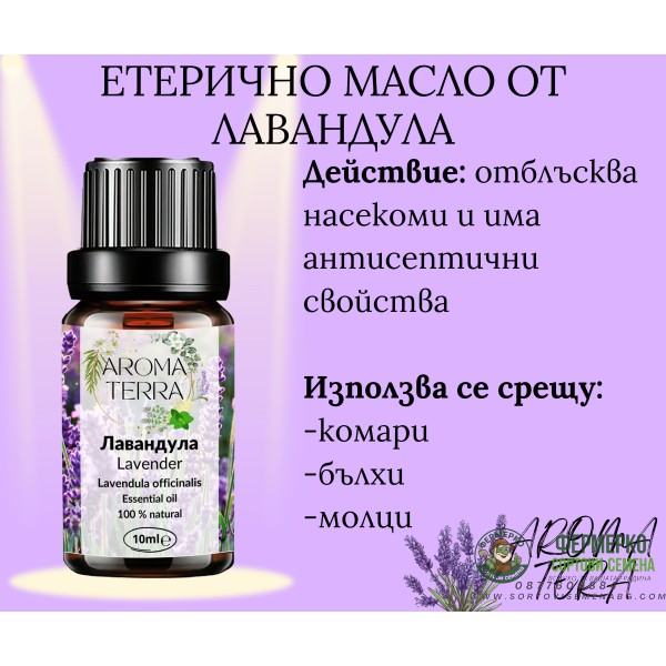 Етерично масло от Лавандула