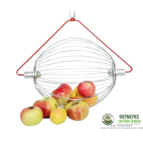 Уред (Рол-блитц) за събиране на плодове с размер 40-100 мм в диаметър