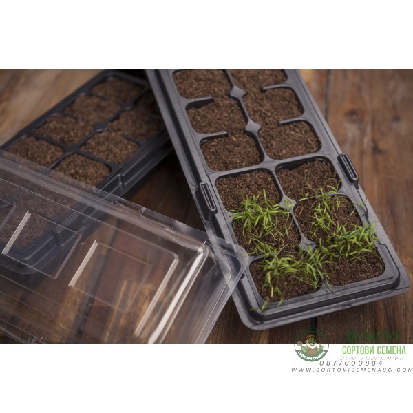 Двоен пакет Мини оранжерия 2бр х 18 бр гнезда с капак 800362