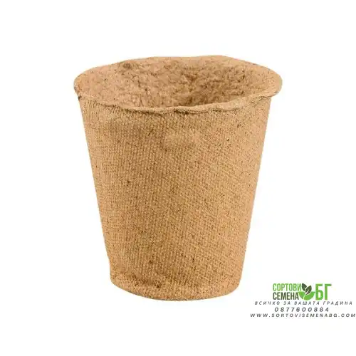 Саксия торфена 60x60 мм, кръгла Саксия торфена 60x60 мм, кръгла