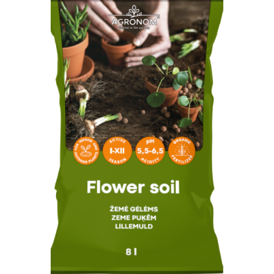 Почва за цветя / Flower soil 8 л