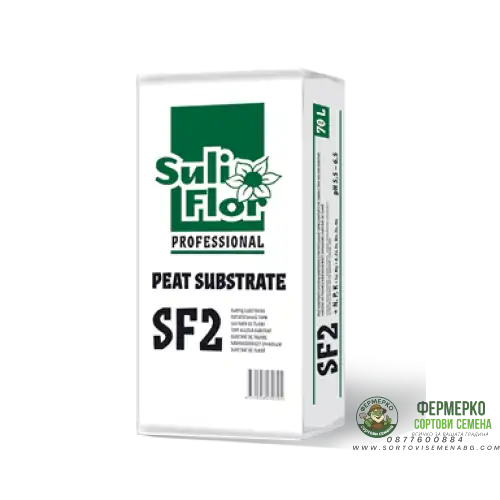 Универсален Торфен субстрат 225л SULIFLOR SF 2