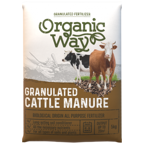 Органична гранулирана говежда тор / Cаttle manure
