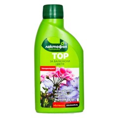 Тор за балконски цветя + витамини - за мушкато, петуния, съкъзче, върбинка и други - 250 мл