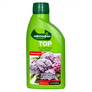 Тор за цъфтящи растения + витамини - за стайни и градински цветя - 250 мл