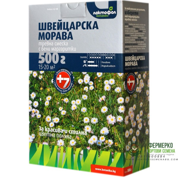 Тревна смес Швейцарска поляна с маргаритки