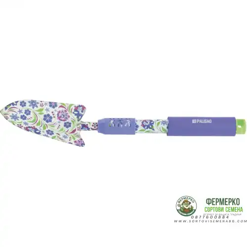 Лопатка широка с удължена гумирана дръжка